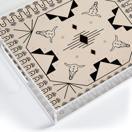 Lost Desert Tile Acrylic Tray (DS) DD