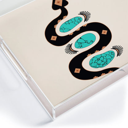 Southwestern Slither Acrylic Tray (DS) DD
