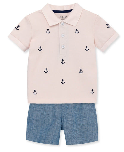 Anchor Polo Short Set