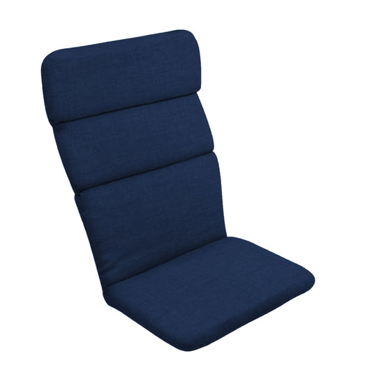 45.5" x 20" Adirondack Chair Cushion, Sapphire Blue Leala