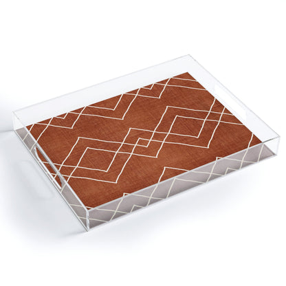 Nudo Rust Acrylic Tray (DS) DD