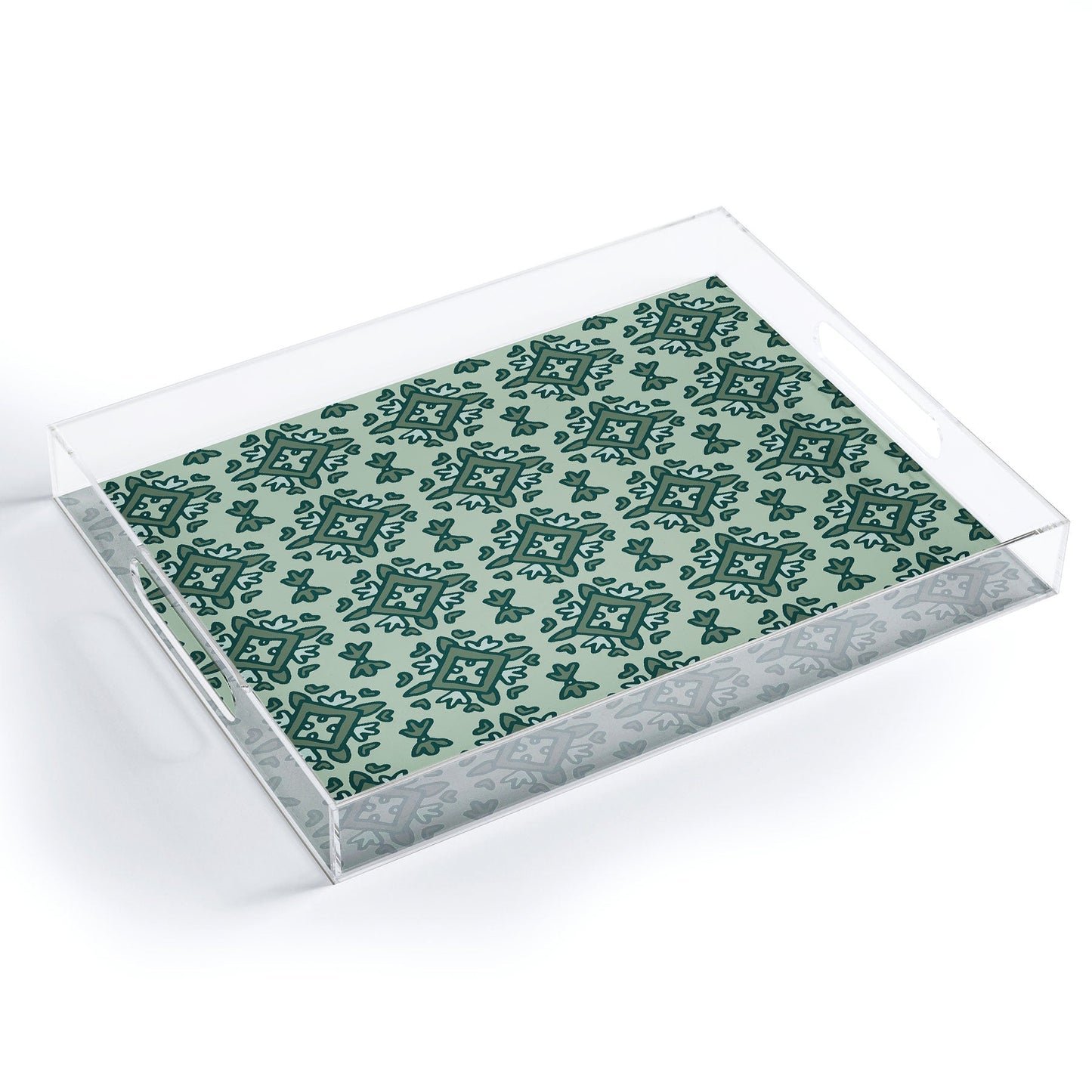 Rous Green Acrylic Tray (DS) DD