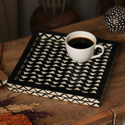 Black-&-White-Geometric-Square-Serving-Tray-Decorative-Trays