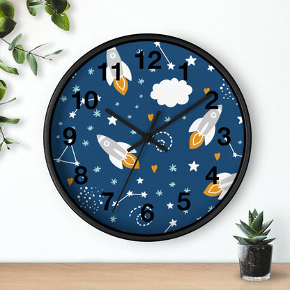 Outer Space Wall Clock