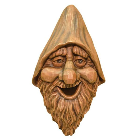 Bird House Face Harry Wooden Hanging Garden Decor