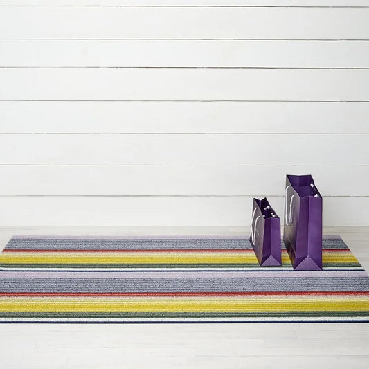 Chilewich Shag Mat Pop Stripe Multi