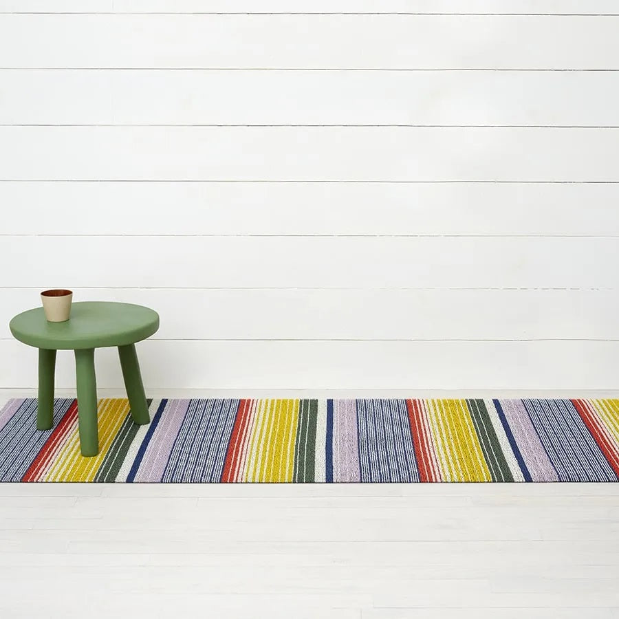 Chilewich Shag Mat Pop Stripe Multi