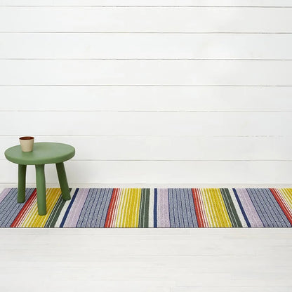 Chilewich Shag Mat Pop Stripe Multi