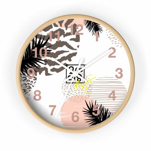 2882Time™ Wild Animal Split Decision Geometric Clock - zoter Shop