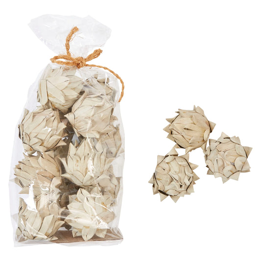 Dried Palm Leaf Artichokes Set