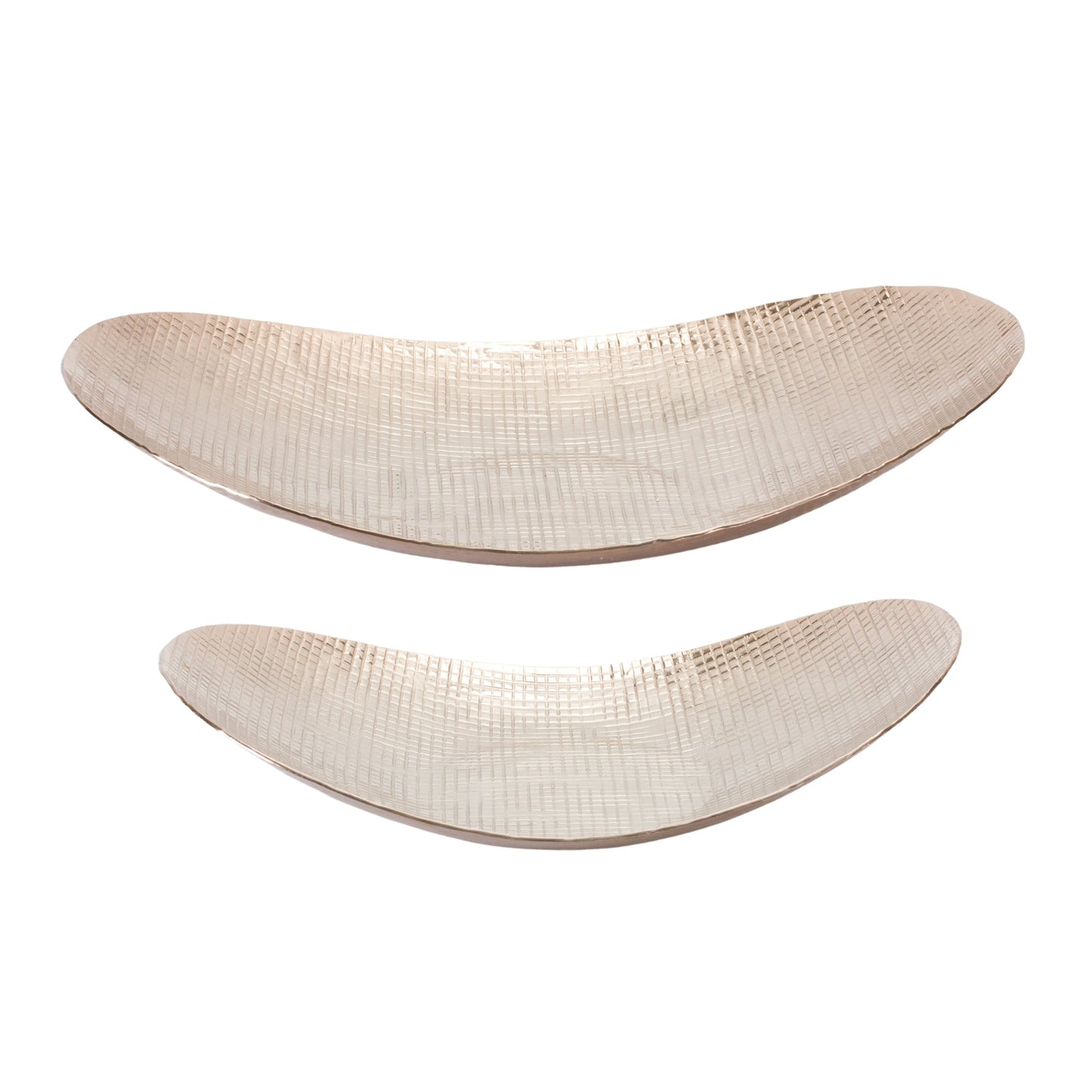 Etched Metal Tray, Set of 2