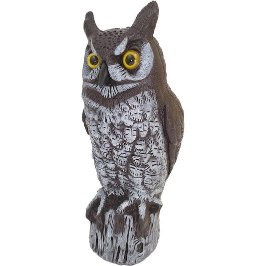 Realistic Animal Rodent Control Lawn Repellent, Great Horned Owl