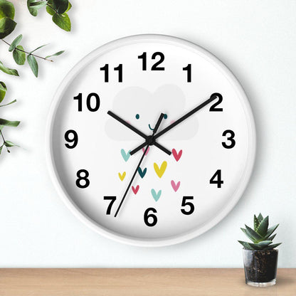 Cloud Wall Clock, Kids Wall Clock Neutral Unisex, Nursery Wall Clock, Childrens Wall Clock, Kids Clock, Kids Wall Decor, Baby Gift, Kids Bedroom Decor