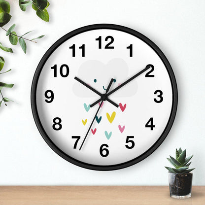Cloud Wall Clock, Kids Wall Clock Neutral Unisex, Nursery Wall Clock, Childrens Wall Clock, Kids Clock, Kids Wall Decor, Baby Gift, Kids Bedroom Decor