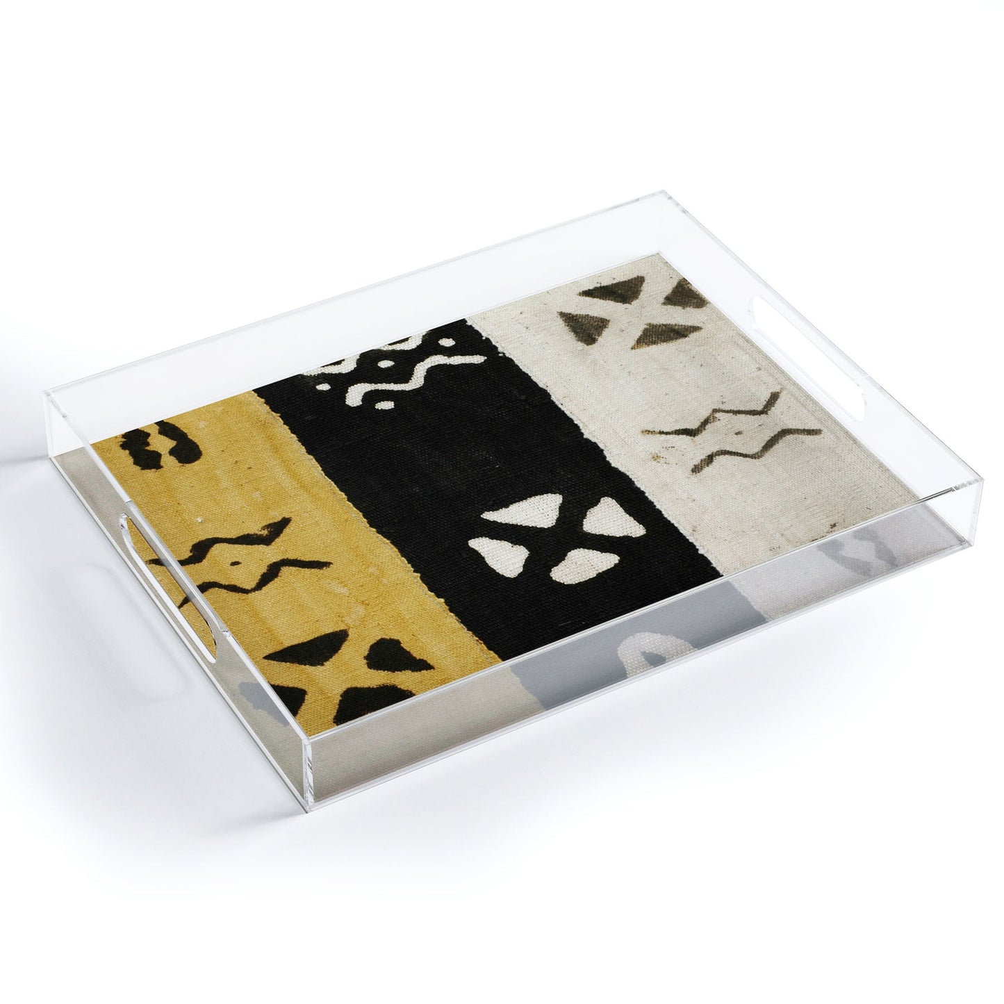 Mud Cloth Acrylic Tray (DS) DD