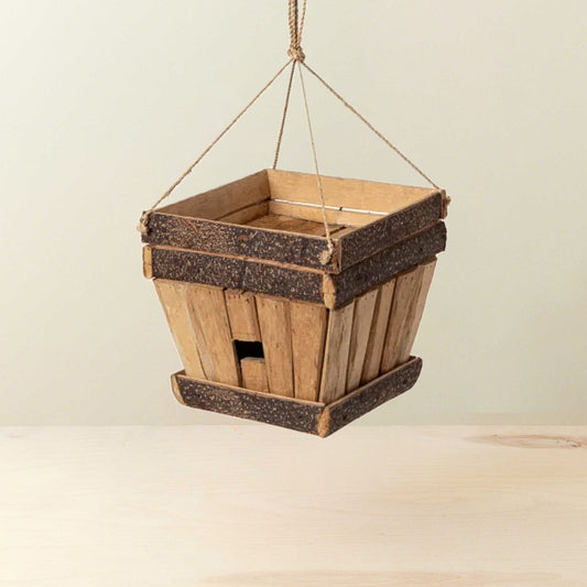Trapezoid Birdhouse with Planter