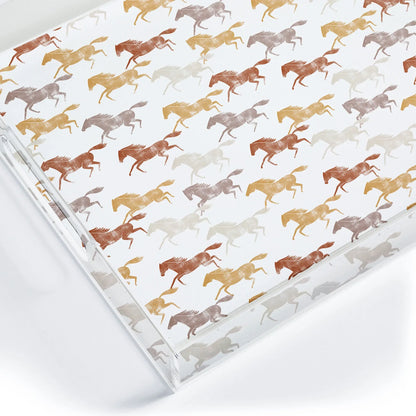 Wild Horses Acrylic Tray (DS) DD