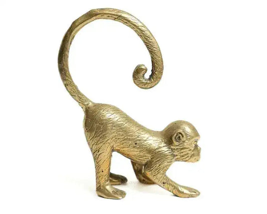 Monkey Bronze Figurine - MAIA HOMES