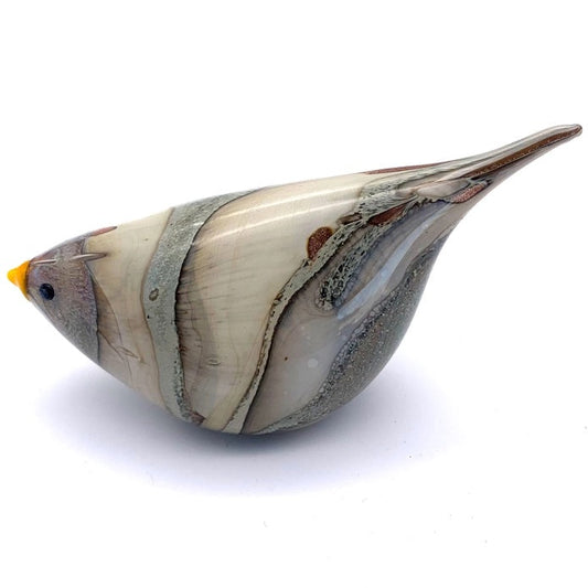 Murano Lucky Lido Bird Figurine
