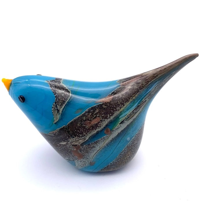 Murano Lucky Lido Bird Figurine