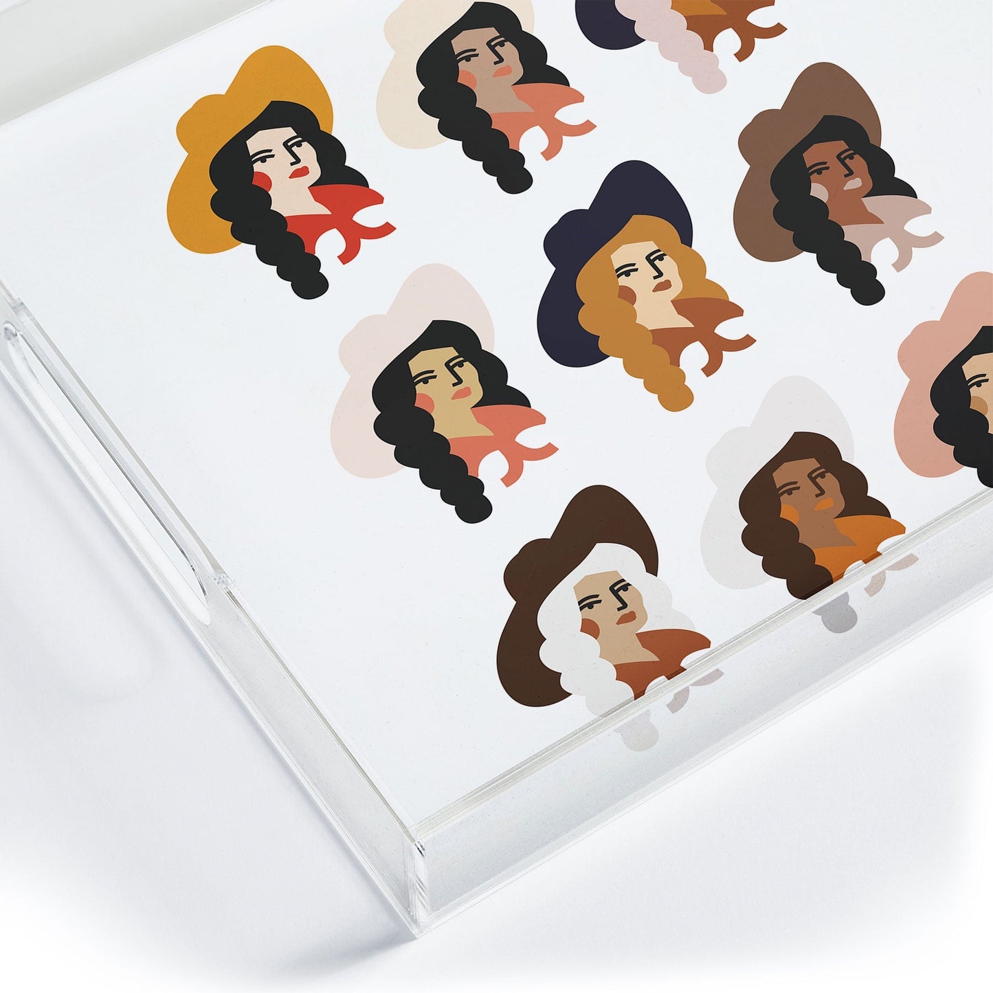 Culture Cowgirl Acrylic Tray (DS) DD