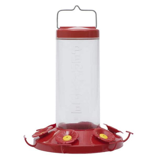 48 oz. Bird Feeder Plastic Extra-Large Reservoir 6 Flower Ports
