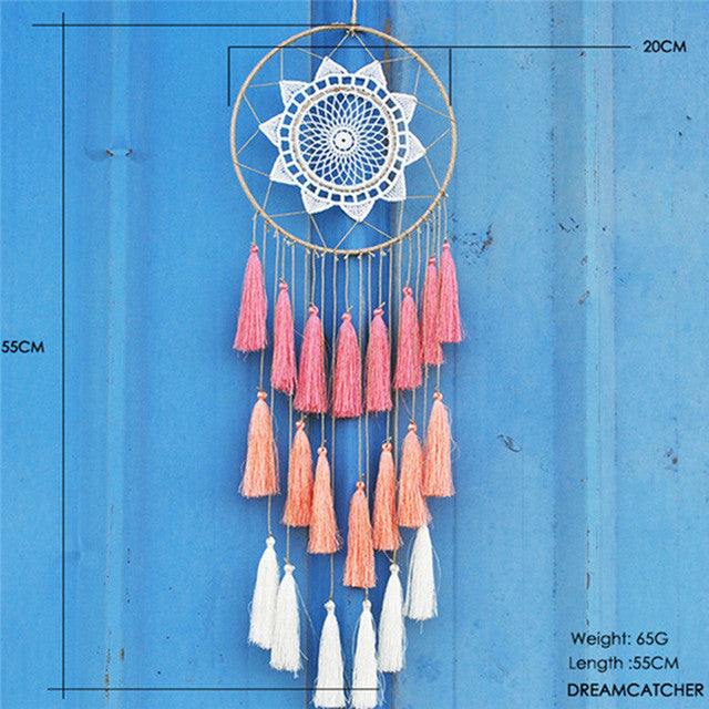 Large Tassel Dream Catcher