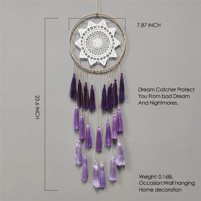 Large Tassel Dream Catcher