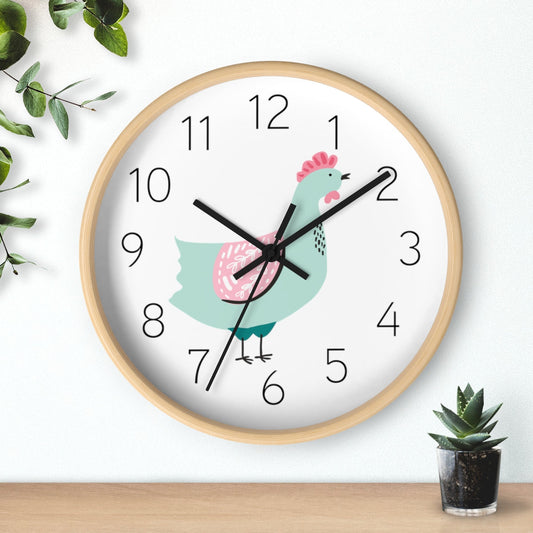 Rooster Wall Clock Wall Clocks Pippa + June