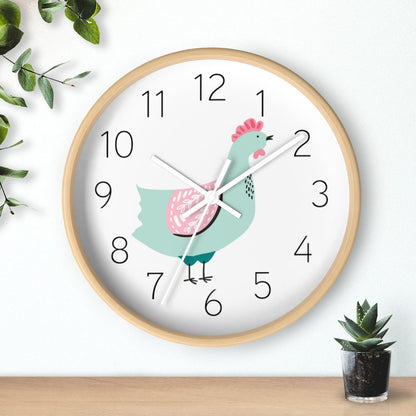 Rooster Wall Clock Wall Clocks Pippa + June