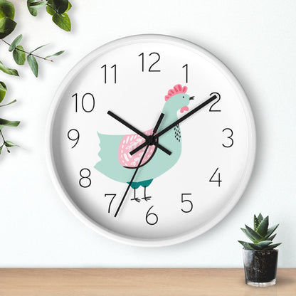 Rooster Wall Clock Wall Clocks Pippa + June