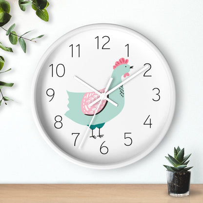 Rooster Wall Clock Wall Clocks Pippa + June