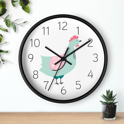 Rooster Wall Clock Wall Clocks Pippa + June
