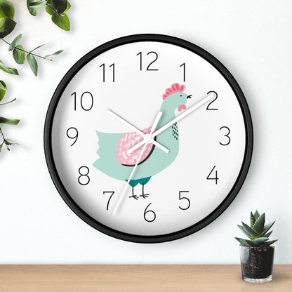 Rooster Wall Clock Wall Clocks Pippa + June