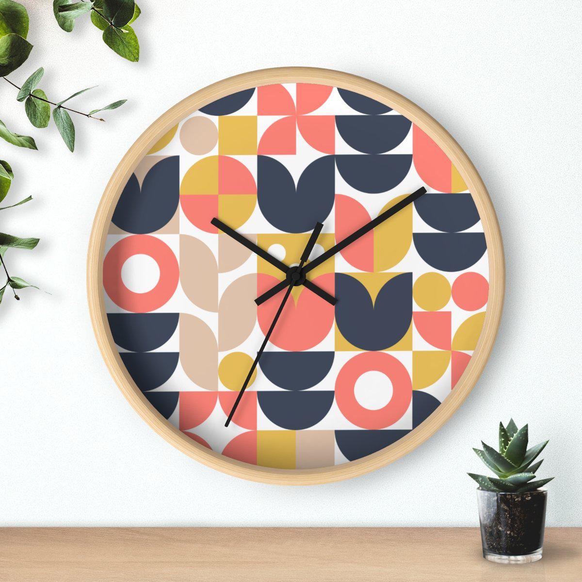 Abstract Scandinavian Modern Wall Clock, Contemporary Wall Clock, Minimalist Wall Clock, Modern Wall Clocks