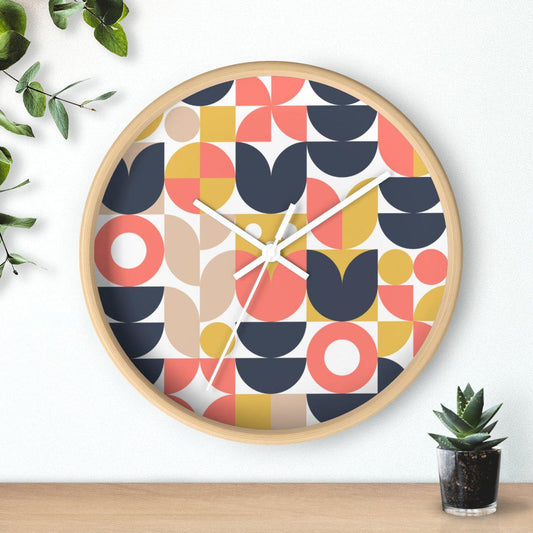 Abstract Scandinavian Modern Wall Clock, Contemporary Wall Clock, Minimalist Wall Clock, Modern Wall Clocks
