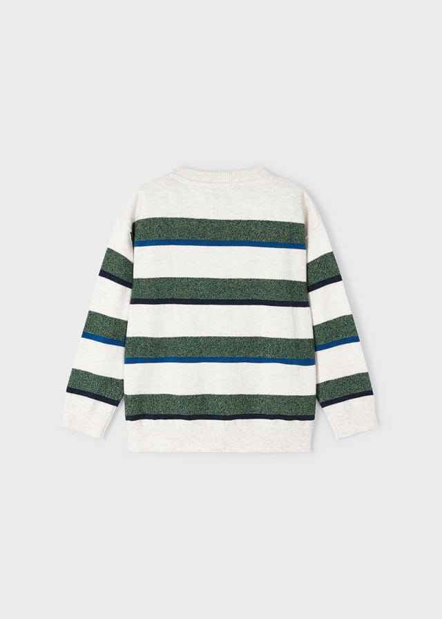 Striped Knit Sweater