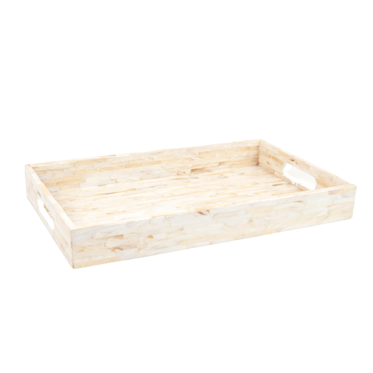 White Mother of Pearl Tray