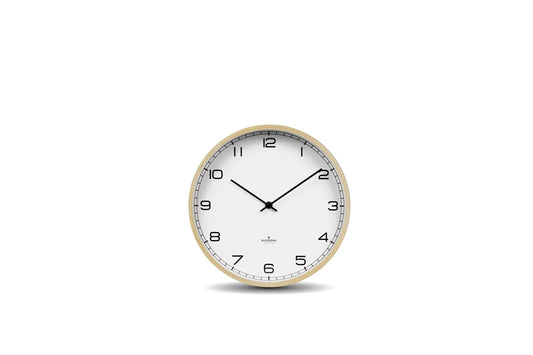 Wood25 Wall Clock - Pine Wood